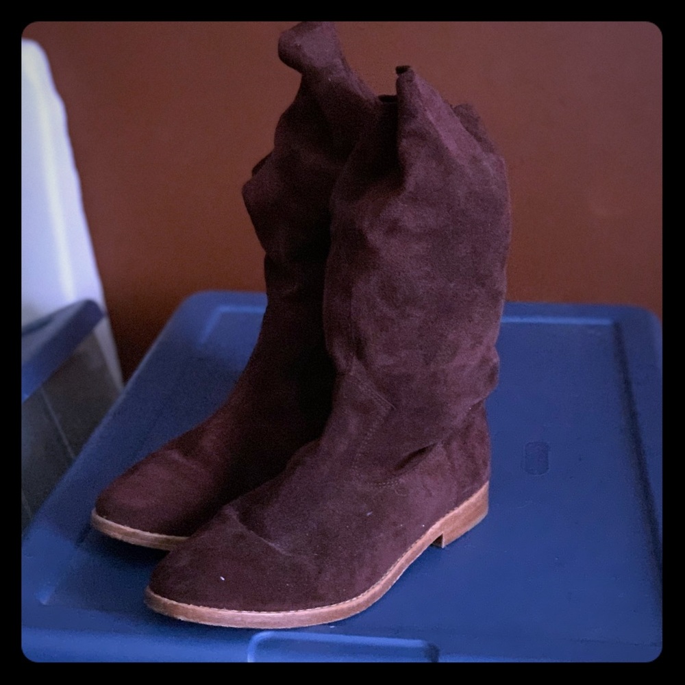 Joie all suede boots 38.5